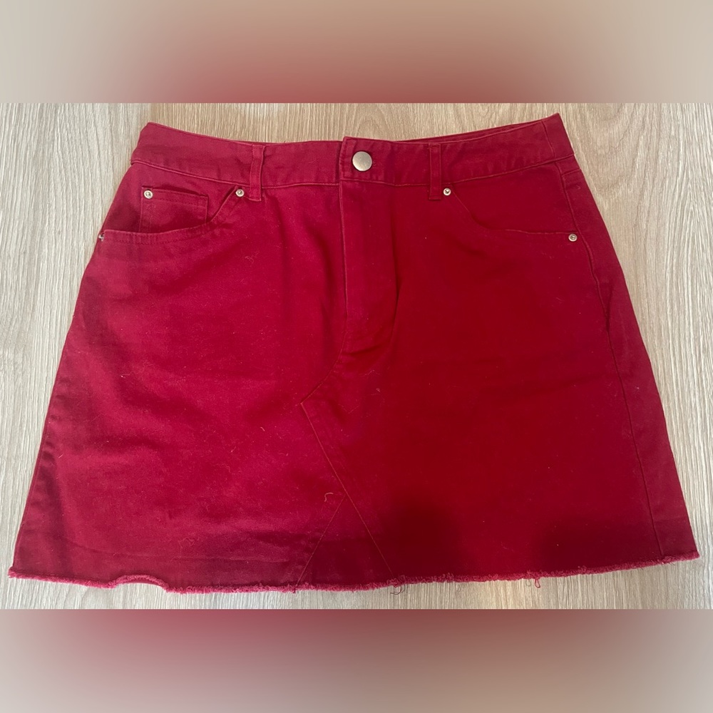 Forever 21 Red Skirt